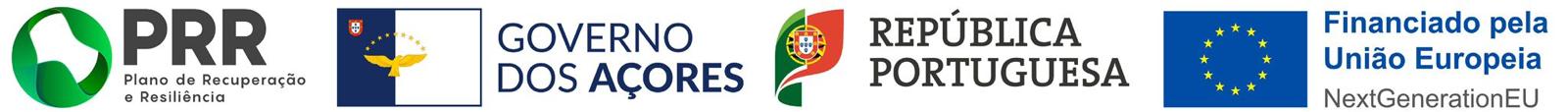 PRR, Governo dos Açores, República Portuguesa and European Union NextGenerationEU